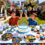 Ensemble de décorations de fête d'anniversaire pour enfants Roblox, 114 pièces Roblox