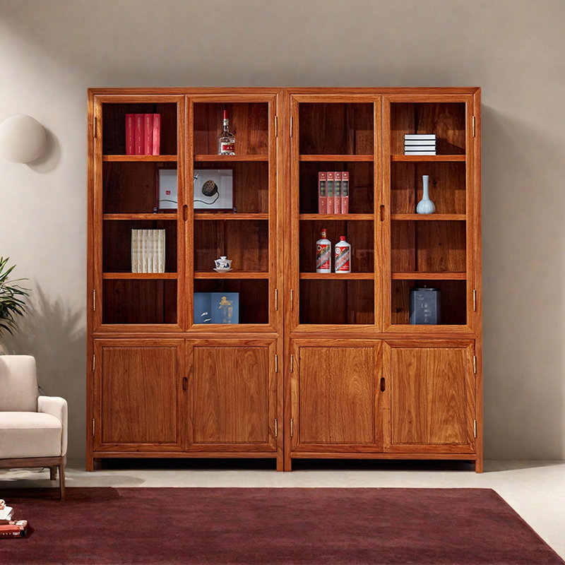 DeJean, (4 Shelves) 74.8"H x 38.58"W x 13.78"D
