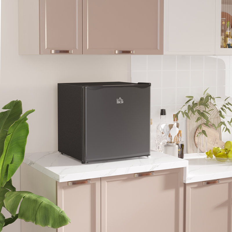 Brayden Studio 46m³ L Countertop Mini Fridge, Silver