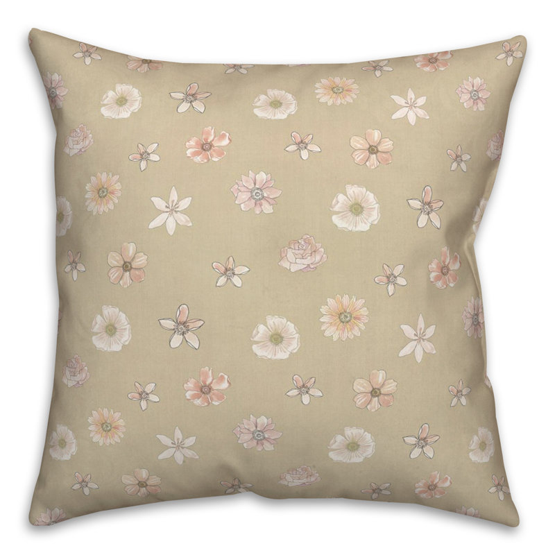 Coussin décoratif en polyester / mélange de polyester, Vert