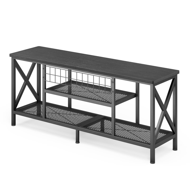 Schellsburg TV Stand for TVs up to 65", Black