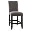 Ensemble de comptoir 5 pièces Bruce, plateau en marbre, base à tréteaux, 4 chaises-118445249