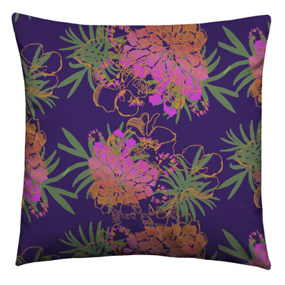 Chamberland Floral Square Cushion