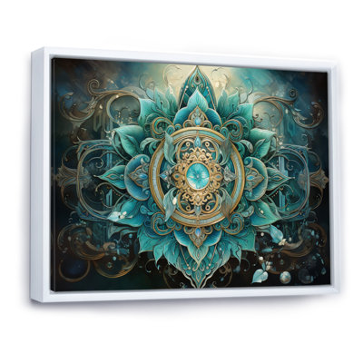 «Hinduisim Sacred Om Symbole» - Art mural sur toile de l'hindouisme