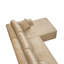 Canapé modulaire 109 po avec méridienne en L 109 po. Canapé modulaire minimaliste moderne.-125543352-125543355