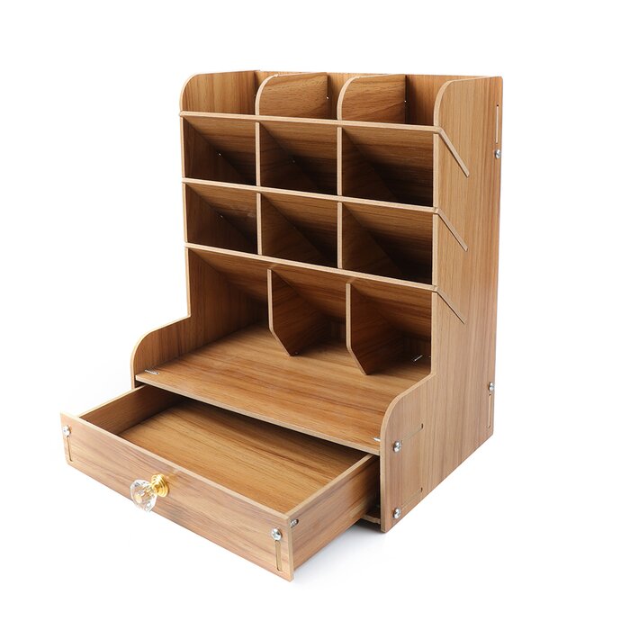 Mercer41 Rioux Wood Desk Organizer & Reviews | Wayfair