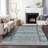 Machine Washable Indoor/Outdoor Meredith ACN2160 Striped Rug-1528066064