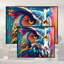 Single Picture Frame LED Illuminated Wall Art Wall Art on Glass / Aluminium-126591053
