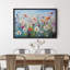 «Vibrant Wildflower Bright Colorful Wild Flowers Daisy Garden Floral and Botanical», reproduction d'art sur toile encadrée-94423342-94423340