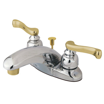 Royale Centerset Bathroom Faucet with Drain Assembly