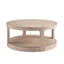 Grande table basse 40 po à 2 niveaux
