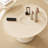 Cream style end table combination
