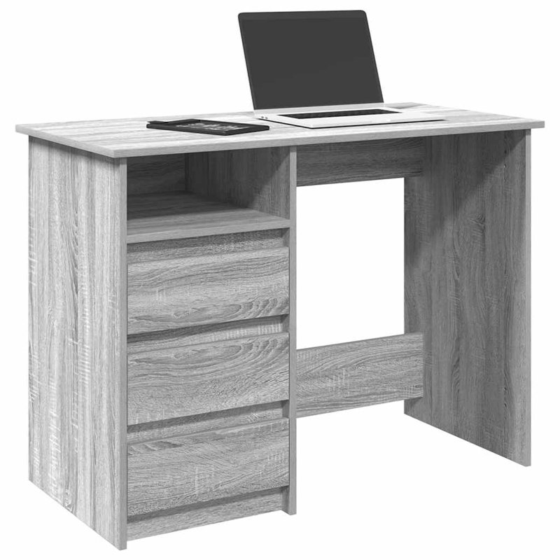 Socher Writing Desk, Grey Sonoma