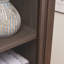 Vitrine à 4 niveaux avec portes rabattables pour objets de collection et rangement-304528392