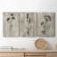 «Sumi-e Silhouette I», ensemble de 3 reproductions d'art sur toiles tendues-157954810