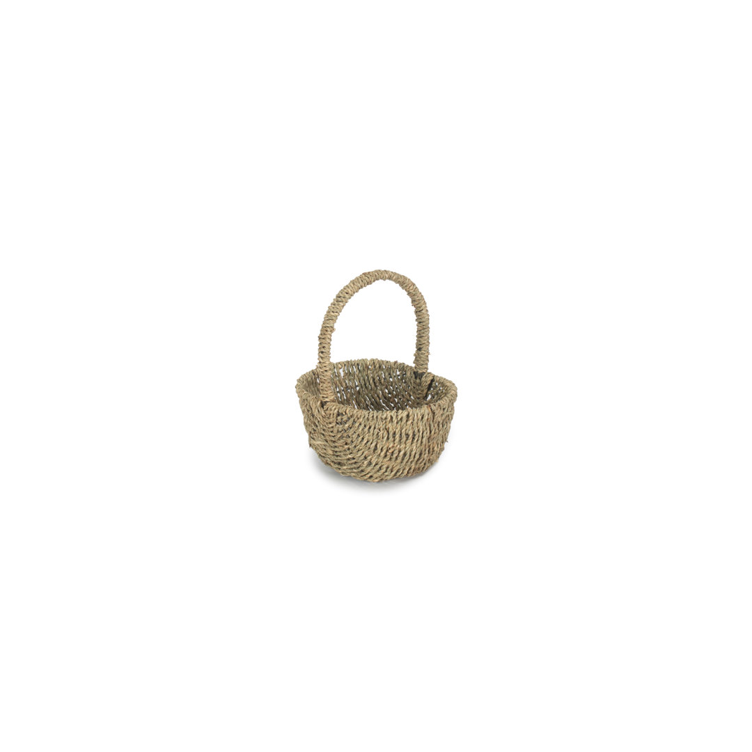 Wicker Oval Seagrass Basket