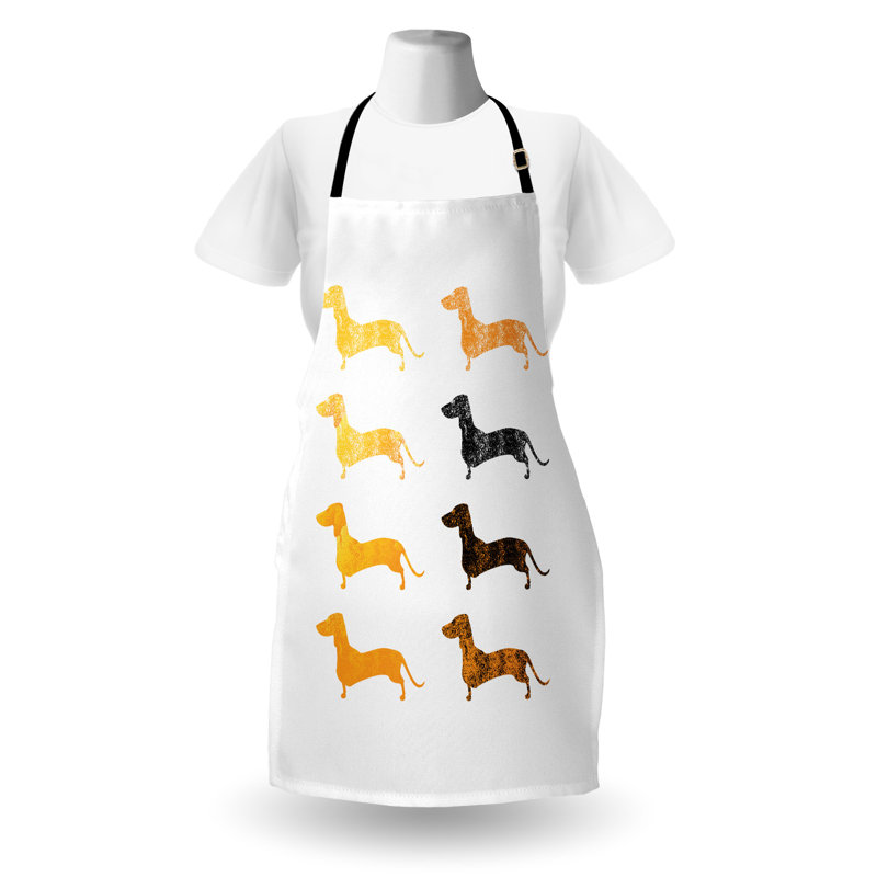 No Pattern Bib Apron