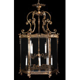 10 - Light Lantern Geometric Chandelier