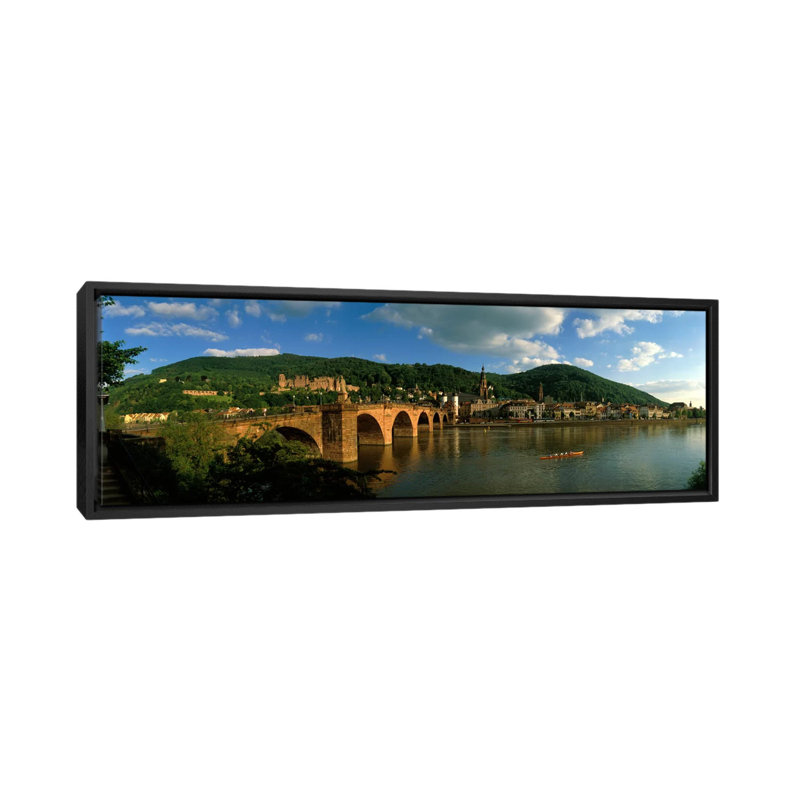 Coastal, 24" H x 72" W x 1.5" D, Black Framed