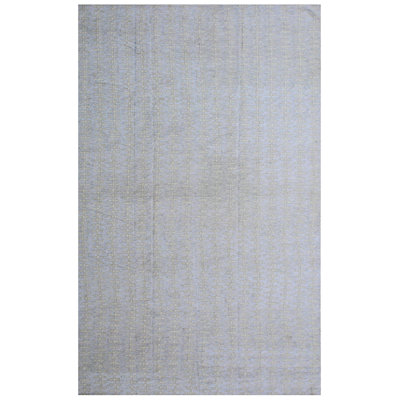 Tapis bleu / gris nouvel âge unique de 16 pi 6 po x 26 pi 6 po