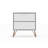 Rockefeller 20" Nightstand In White (2-Drawer)-975590475