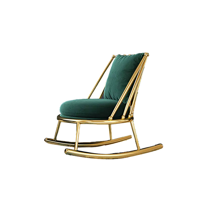 Chaise berçante Chai, Vert