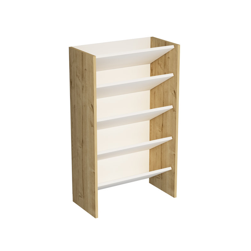 Elarco 15 Pair Shoe Rack, Sapphire Oak
