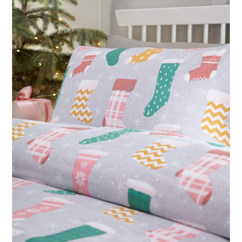 Morrisville Multicolour Polyester 2 Piece Duvet Cover Set, Double - 2 Standard Pillowcases
