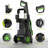 Electric Pressure Washer, Power Cleaning Machine W/Telescopic Handle, 2700 Psi, 1.7 Gpm, 4 Nozzles, Foam Cannon, Outlet Hose, For Car, Fence, Window, Patio, Furniture, Home, Bike-109264906