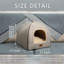 Elenora Faux Fur Pet Bed
