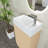 Jesara 18.6'' Single Bathroom Vanity with Ceramic Top-104960742