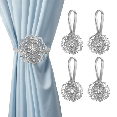 Magnetic Curtain Tiebacks 4 Pack