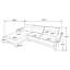 Canapé modulaire à accoudoirs courbés Shalinda-2053617165