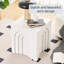 Table d'appoint carrée de 15,74 po, petite table basse, table de chevet d'appoint-755953768