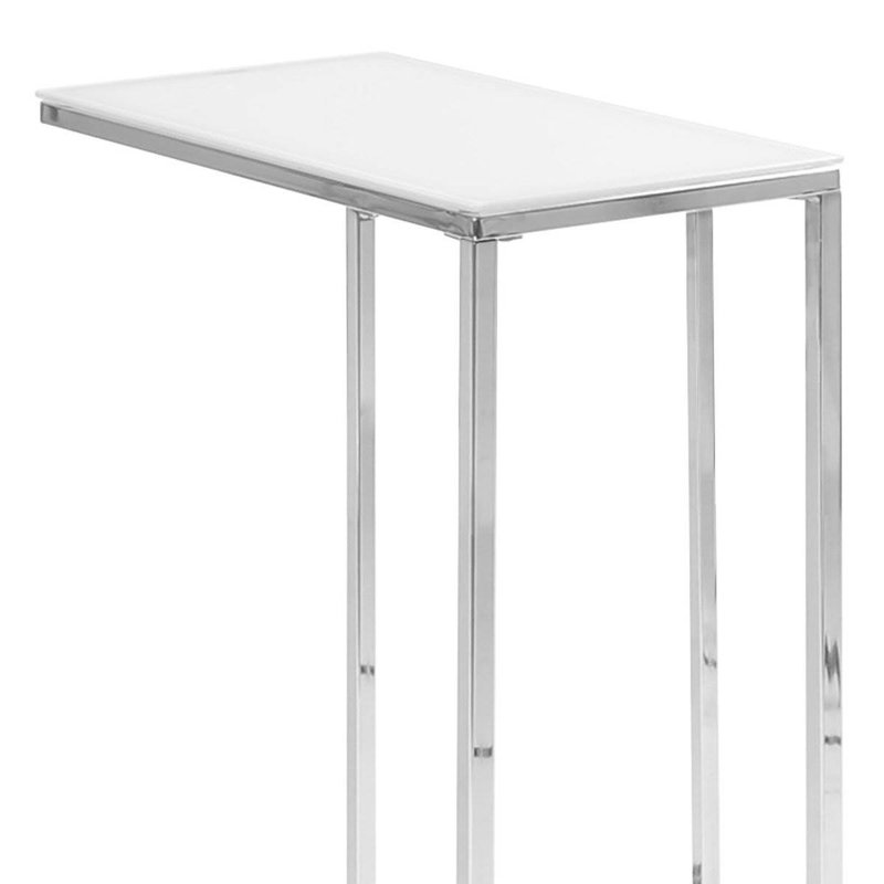 Glass Top End Table