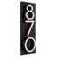 Floating 1-Line Wall Address Plaque-134103282-134106667-134110721