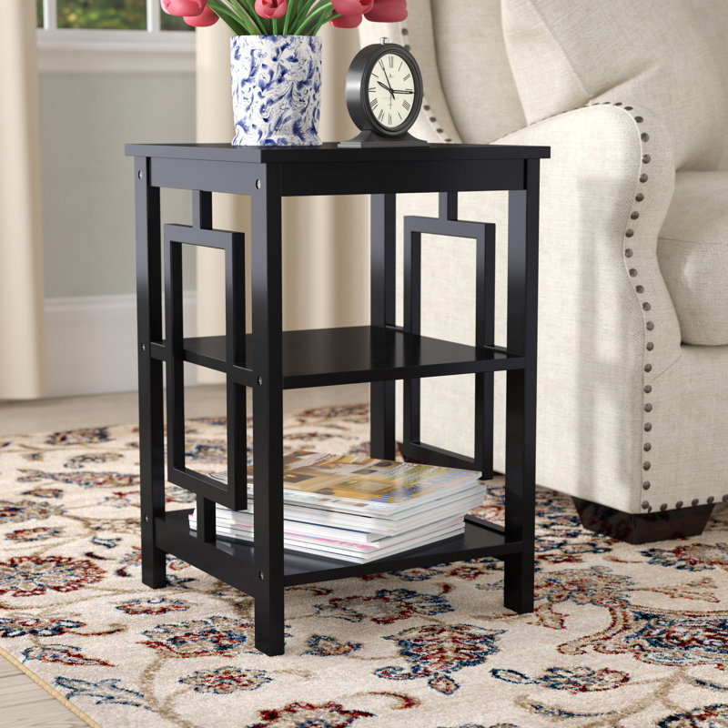 Table de bout Carmeline, Noir