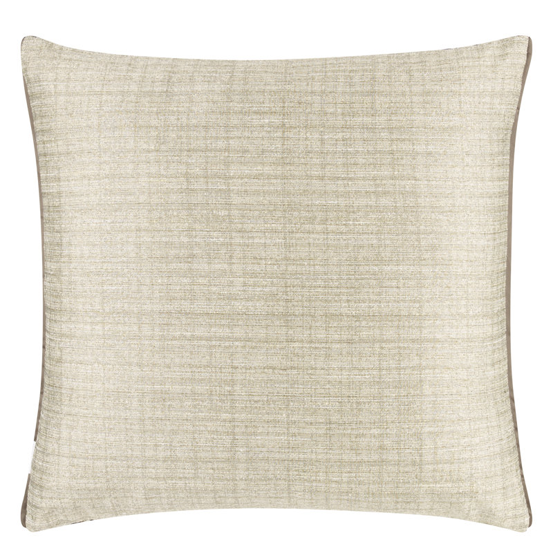 Manipur Velvet Decorative Pillow, 22"H x 22"W, Silver