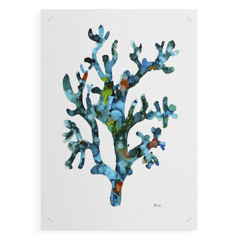 Sea Coral I - Impression sur toile seulement - NON CADRE