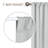 Window Waffle Weave Tier Blackout Short Curtain Kitchen Valance Rod Pocket-1954896949