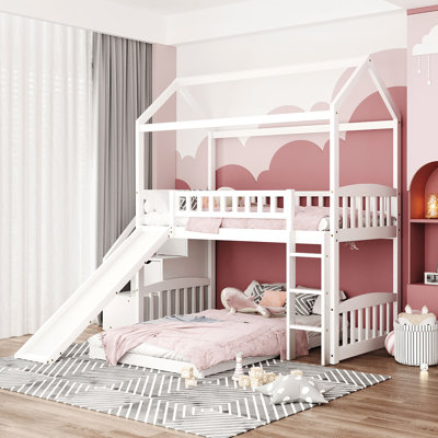 Lit superposé simple au-dessus de simple Balin Kids