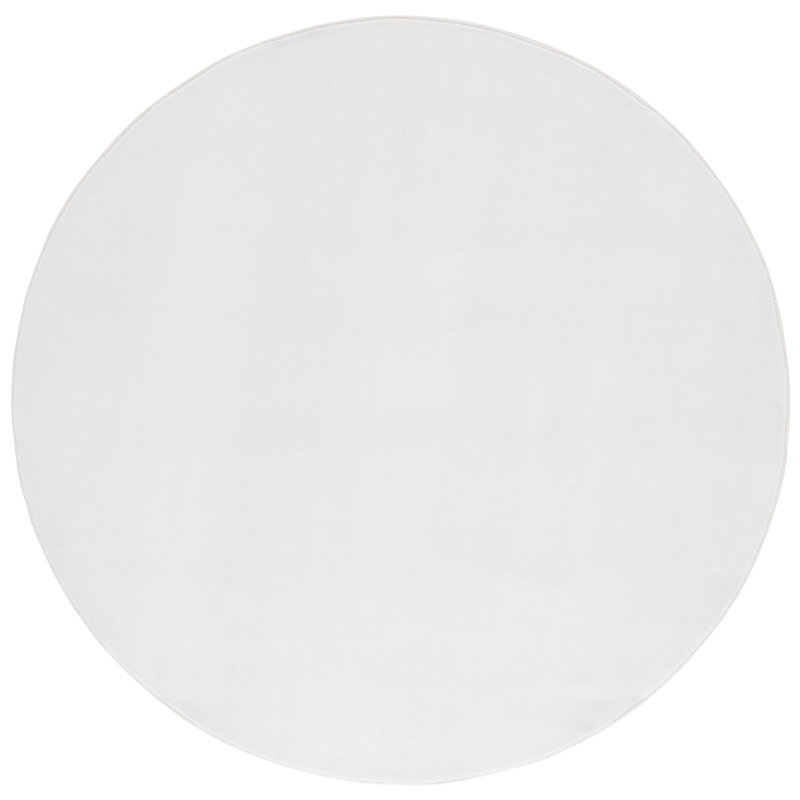 Anren Solid Colour Area Rug, Round 183cm