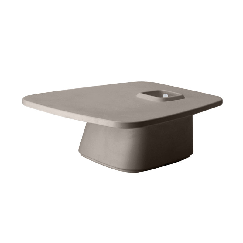 Noma Plastic Coffee Table, Taupe