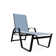 Holna Outdoor Rust-Resistant Metal Chaise Lounge