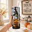 Gobelet d'Halloween en costume d'Halloween 20 oz avec couvercle et tasse en acier inoxydable Birder Spooky
