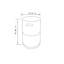Steel Propane Tank Cover Round Tank Holder Hide-Away Side Table