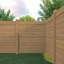 Horizontal Fence Cypress Vinyl Privacy Panel Kit-78538285