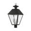 Tête de lanterne câblée 1 lumière H 27,5 po Anselm