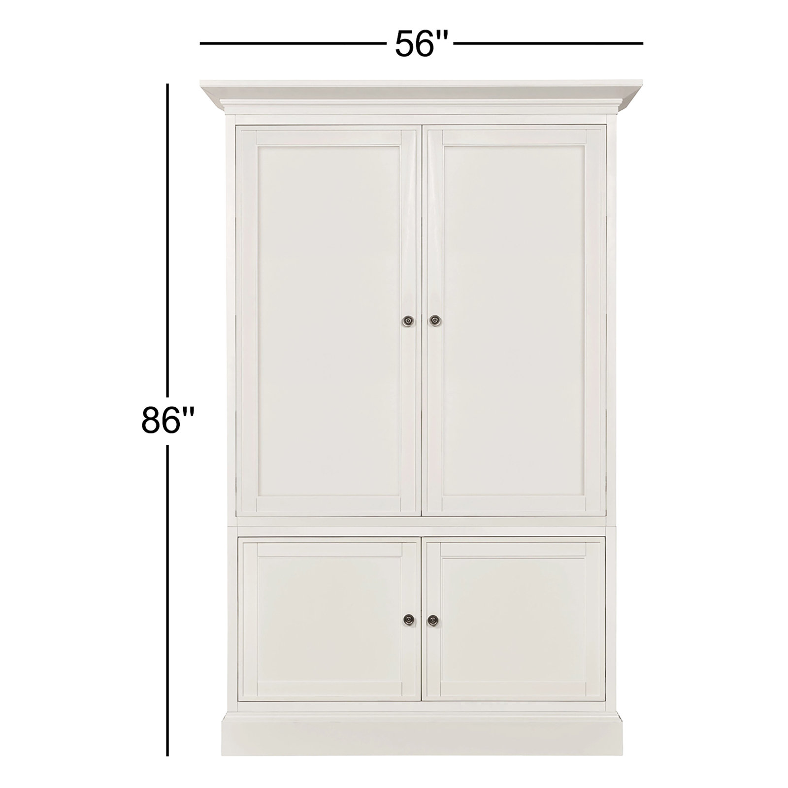 Devens 4-Door Storage Cabinet