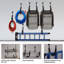 Rad Sportz Garage Hooks 2-Pack -  100lbs Weight Capacity Storage Hangers for Hanging Tools